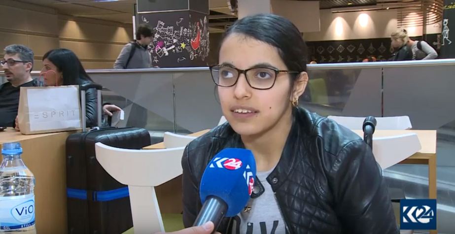 كچه‌ كوردێك به‌شداری له‌ كۆبوونه‌وه‌ی ئه‌نجوومه‌نی ئاسایشدا ده‌كات